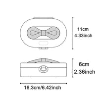Dustproof Jewelry Storage Box Organizer For Necklaces Rings Bracelets Earrings Display
