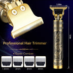 Professional T9 Hair Clipper Cordless Beard Trimmer USB Grooming