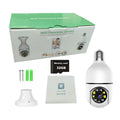 WiFi Bulb Security Camera Night Vision HD Smart Surveillance Monitoring Device