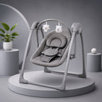 Multifunctional Electric Baby Rocking Chair Folding Newborn Bouncer High Seat Comfort