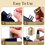 Refillable Mini Perfume Atomizer Portable Travel Spray Cosmetic Bottle