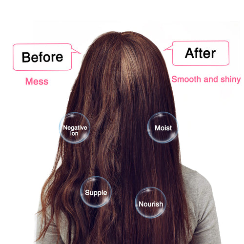 4-in-1 Hair Dryer Brush Volumizer Straightener Styling Tool
