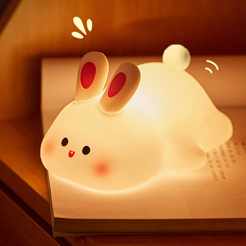 Cute Bunny LED Night Lamp Panda Rabbit Desk Light