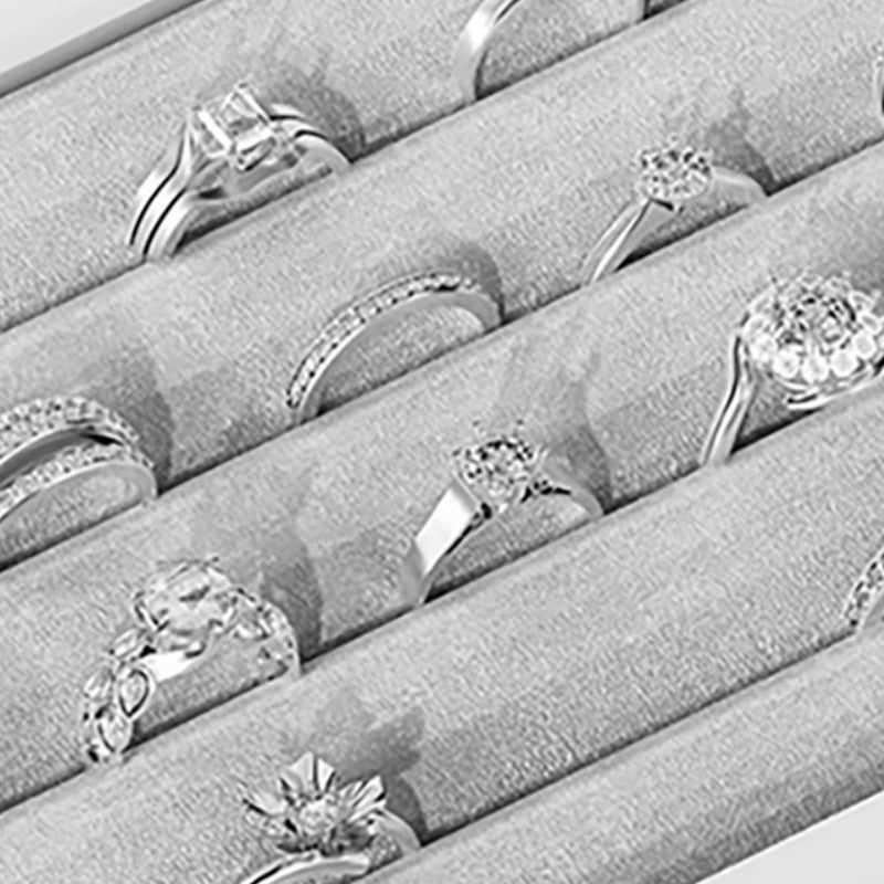 Elegant Jewelry Storage Box Drawer Organizer Mirror Gift Women