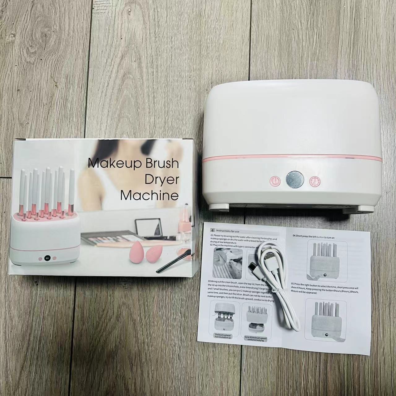 Electric Makeup Brush Dryer Quick Drying Multifunctional Cosmetic Cleaning Beauty Tool