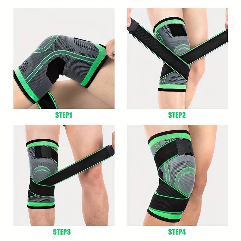 Breathable Compression Knee Brace Support Pad For Sports Fitness Protection