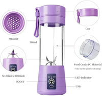Portable Mini Electric Juicer USB Smoothie Blender Fruit Cup