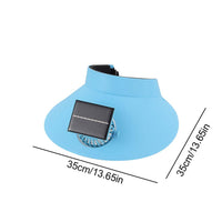 Solar Fan Hat Outdoor Sun Protection Cooling Breathable Fishing Cap