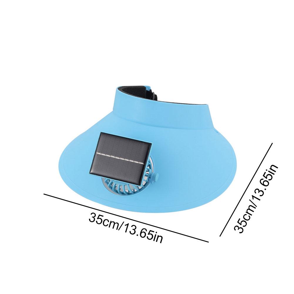 Solar Fan Hat Outdoor Sun Protection Cooling Breathable Fishing Cap