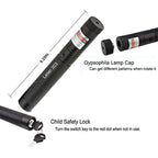 Portable USB Green Laser Pointer Rechargeable Mini Detachable Hunting Pen Device