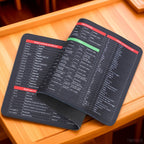 Excel Cheat Sheet Desk Pad Large Non Slip Keyboard Mouse