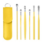 6 Pcs Stainless Steel Ear Wax Remover Cleaning Tool Kit