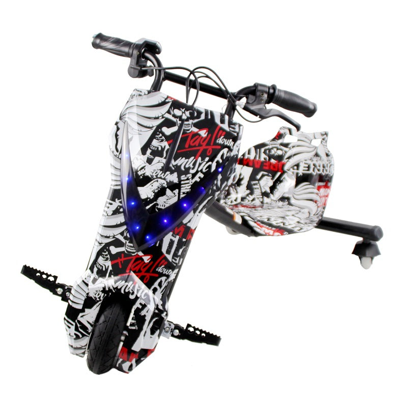 6.5-Inch 8-Inch 36V Children's Electric Three-Wheel Drift Children's Go-Kart