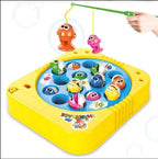 Battery Operated Rotating Fishing Game Toy Fun Educational Kids Entertainment Set