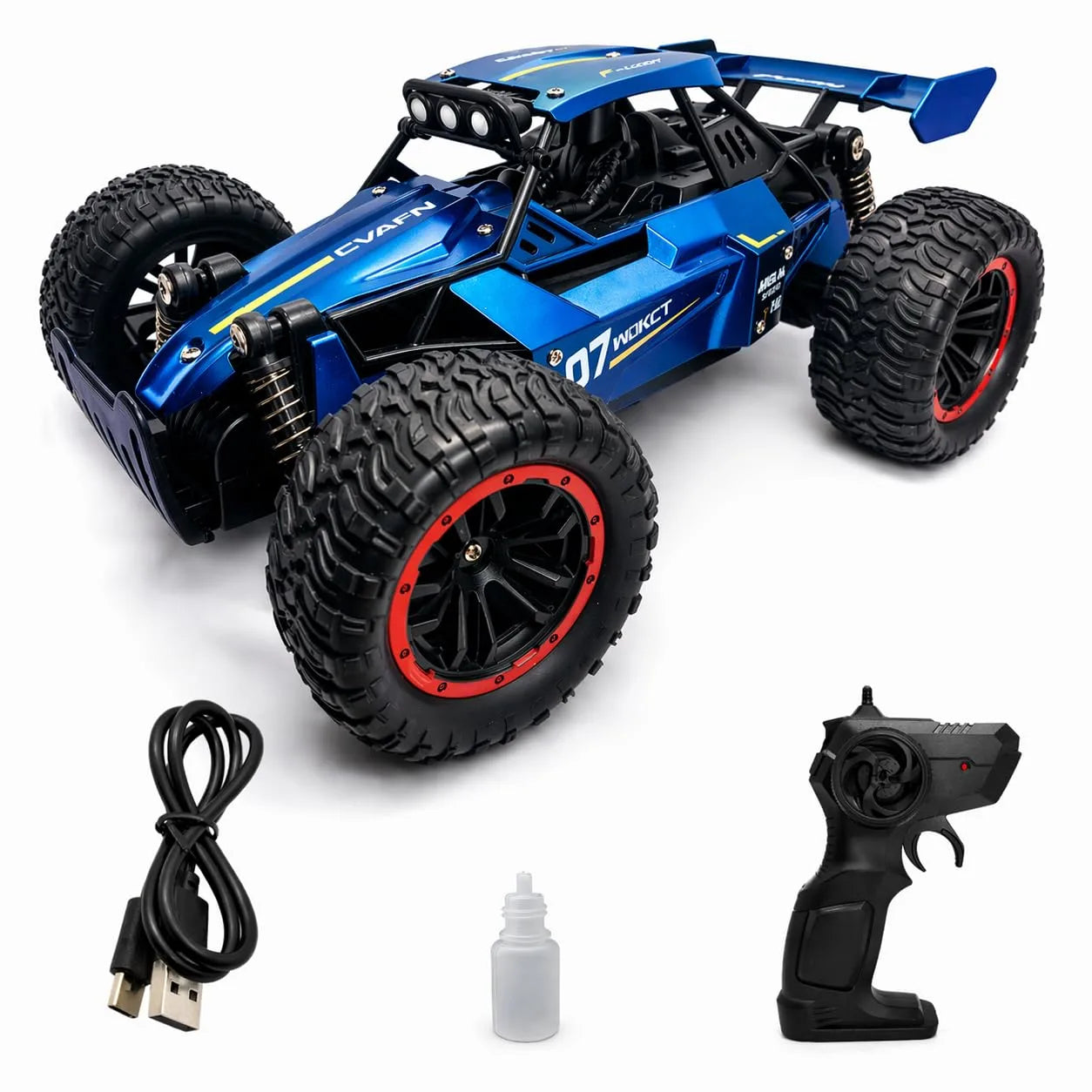 RC Rock Crawler Monster Truck Rechargeable Off Road Car Toy
