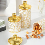 3PCS Decorative Food Storage Jars Kitchen Container Airtight Container Set