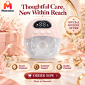 Portable Electric Breast Pump With Massage Suction Modes For Mothers