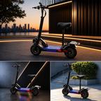 Electric Scooty With Brake Powerful Battery Smart Riding