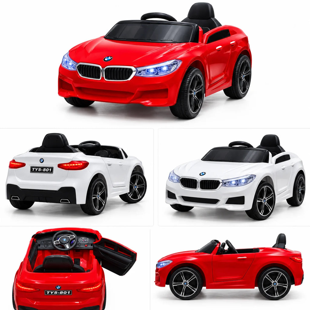 BMW-Style Kids Electric Ride-On Car Luxury Mini Driving Toy Vehicle