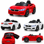 BMW-Style Kids Electric Ride-On Car Luxury Mini Driving Toy Vehicle