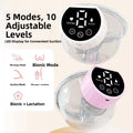 Electric Breast Pump Portable Hands Free Baby Feeding Breast Milk Extractor