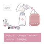 Electric Breast Pump with 2-Phase Expression, Massage & Suction Mode Double Pump