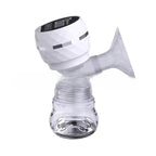 Wireless Wearable Breast Pump, Electric Hands-Free Milk Extractor with LED Display