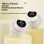 Electric Breast Pump Portable Hands Free Baby Feeding Breast Milk Extractor