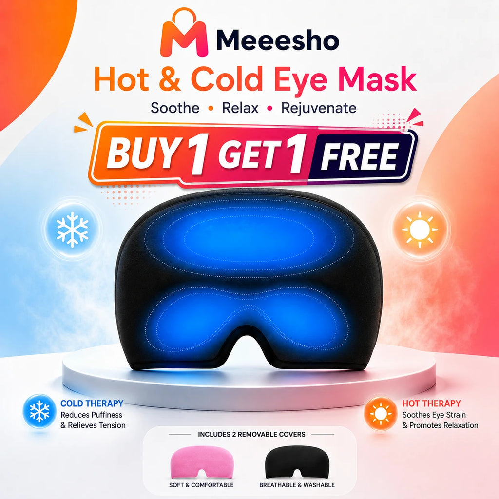 Buy 1 Get 1 Free Hot & Cold Migraine Eye Mask