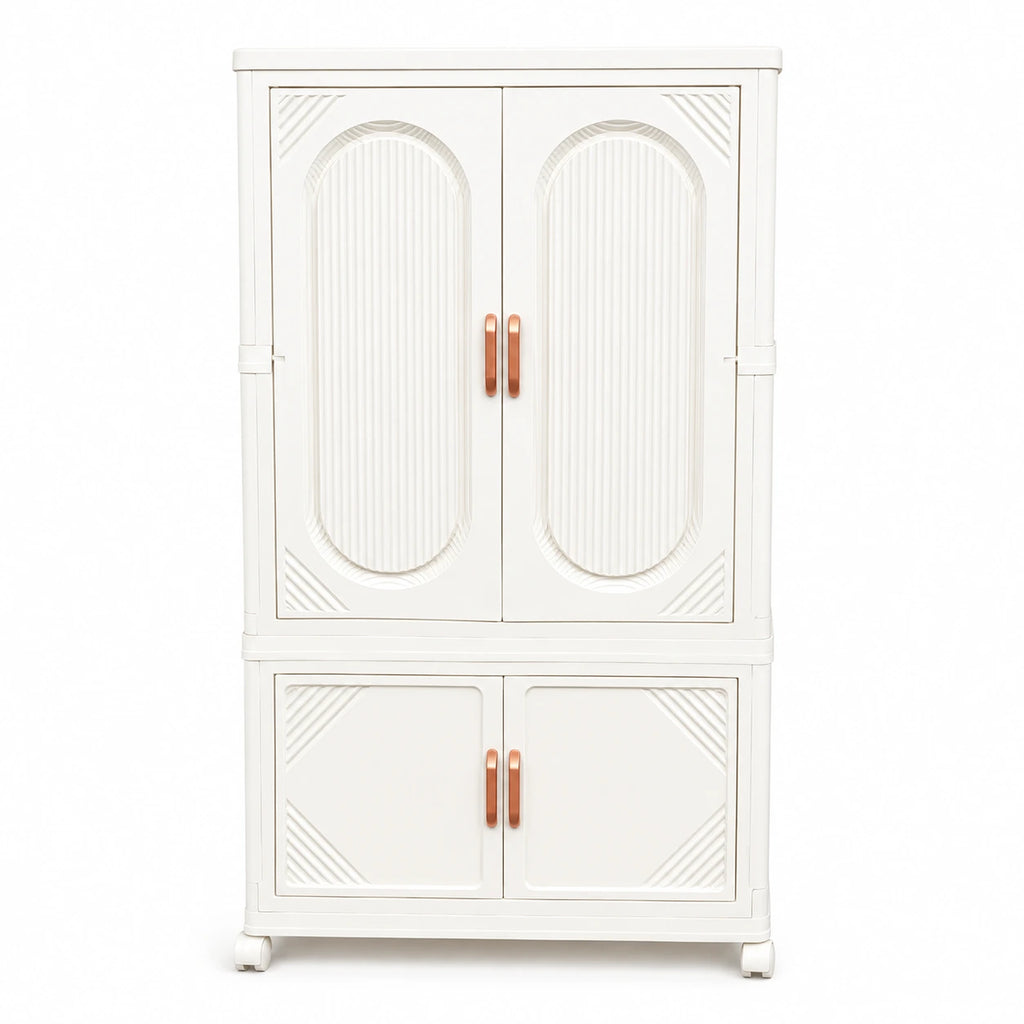 Premium Two Section Storage Cabinet for Modern Clutter Free Homes