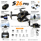 S-26 Drone Foldable Camera Quadcopter Remote Control
