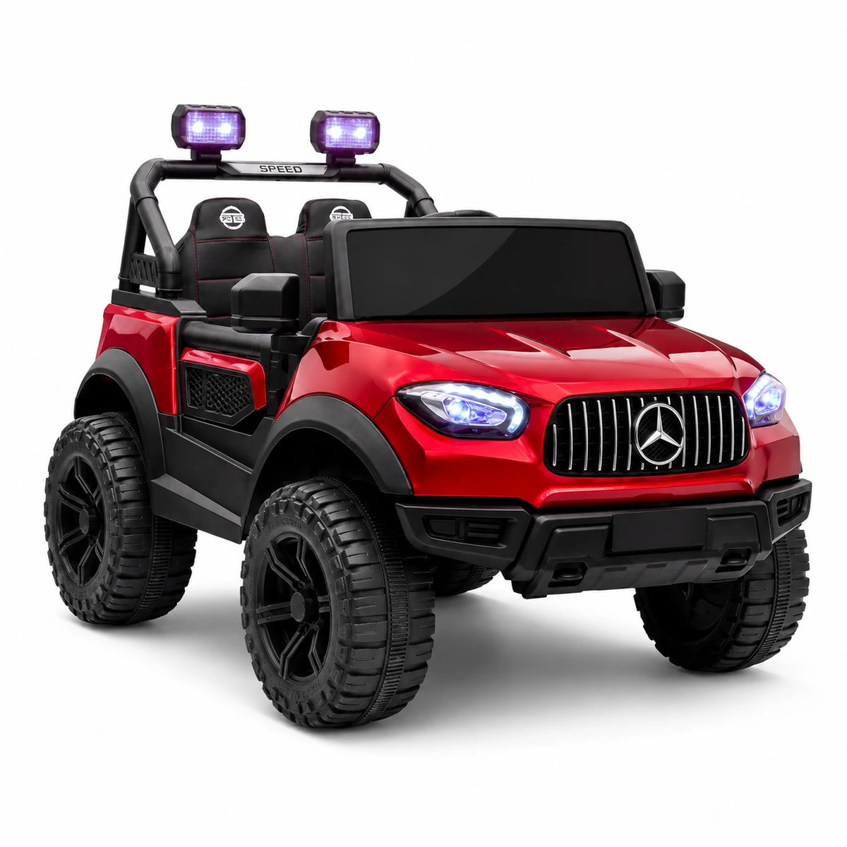 Mercedes-Benz Style Kids Electric Ride-On Jeep Luxury SUV Adventure Vehicle Toy