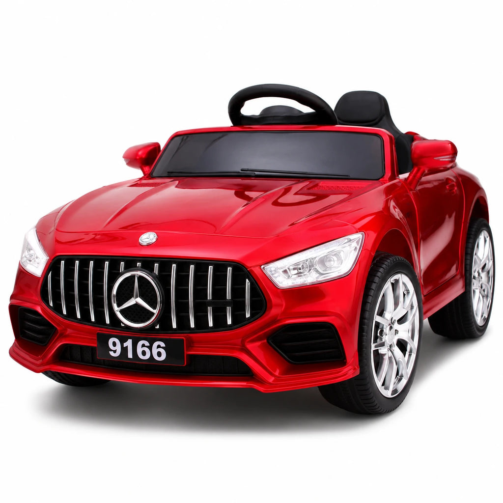Mercedes-Style Kids Electric Ride-On Car Luxury Driving Toy Vehicle