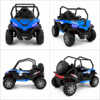 Kids Electric Off-Road Buggy Ride-On Car with LED Lights Two-Seater