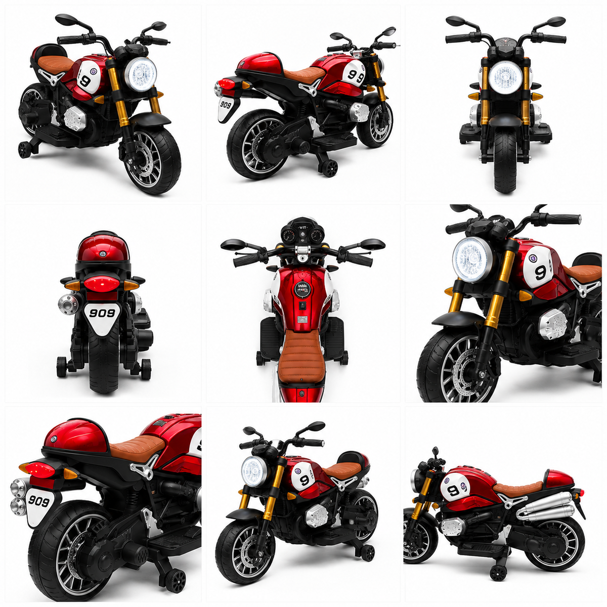 Harley Style Durable Comfortable Outdoor Riding Bike for Boys Girls