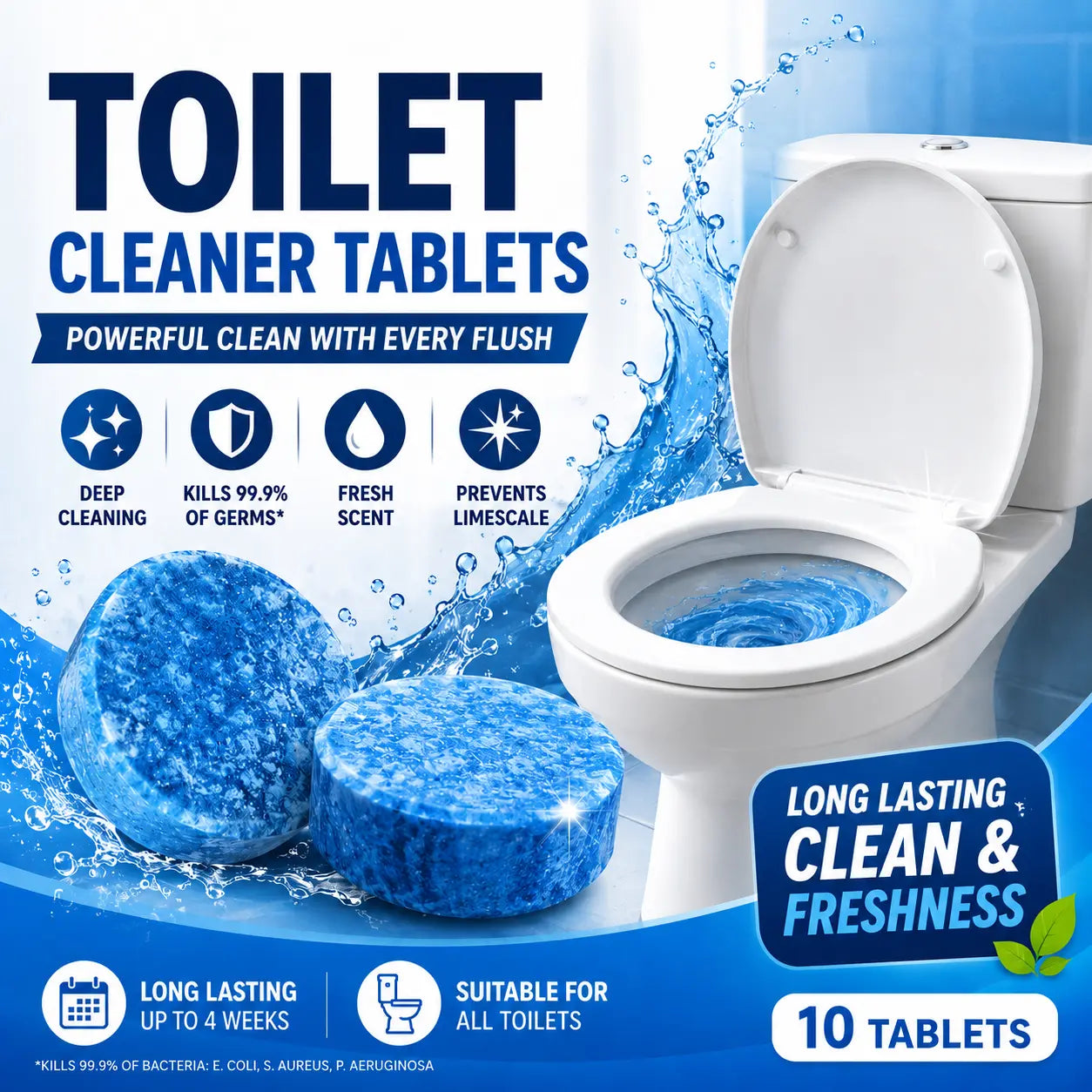 Toilet Cleaner Tablets | Meeesho.pk