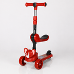 Jerry Character Kids Scooter With Seat Adjustable Manual Balance Ride Scooter