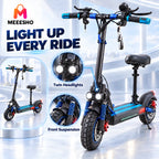 48V Foldable Electric Scooter Delivers Powerful Off-Road Performance And Comfort