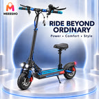 48V Foldable Electric Scooter Delivers Powerful Off-Road Performance And Comfort