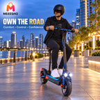 48V Foldable Electric Scooter Delivers Powerful Off-Road Performance And Comfort