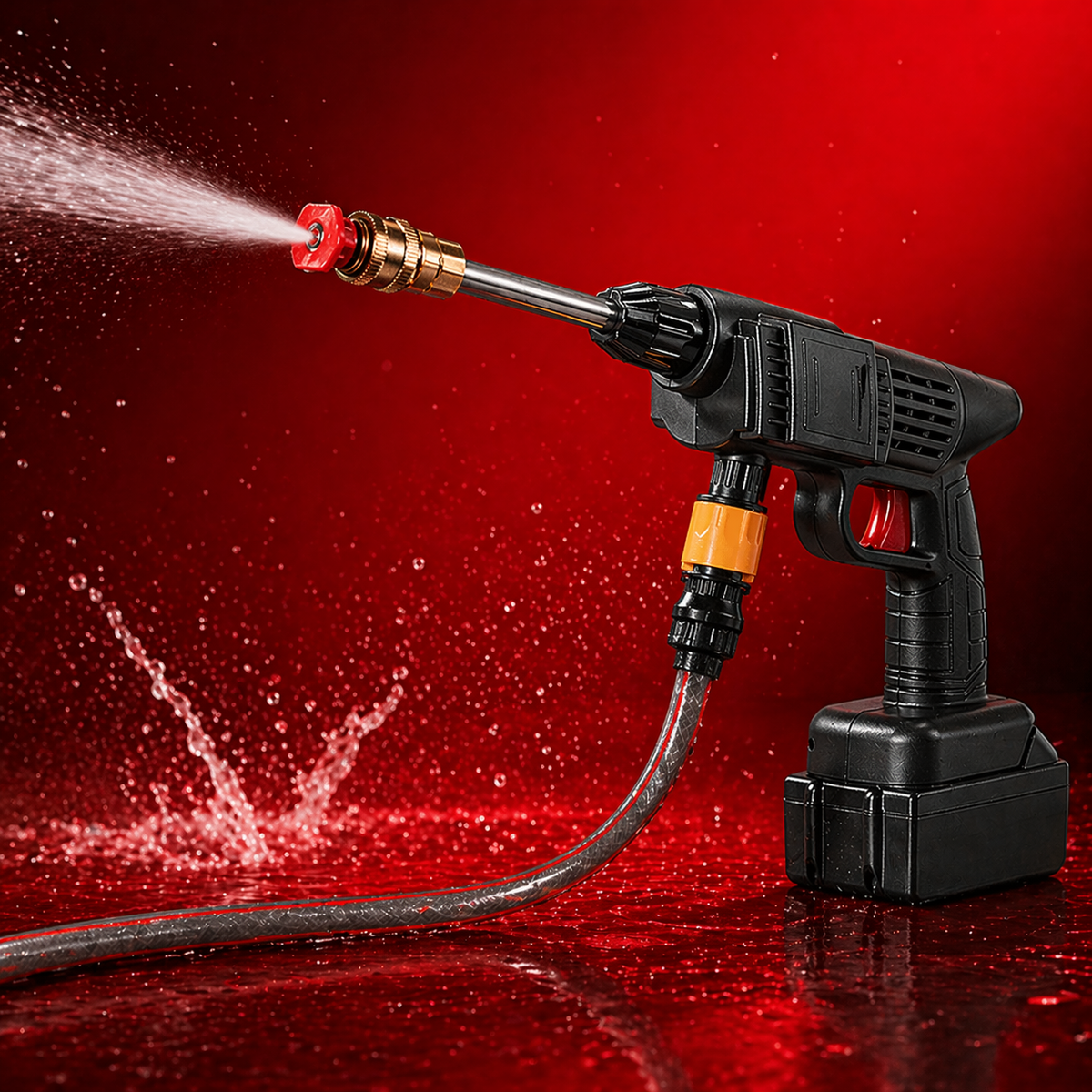 Wireless High Pressure Washer Gun  | Meeesho.pk