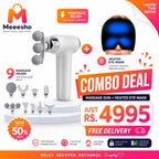 Buy 1 Get 1 Free Massage Gun + Migraine Relief Mask