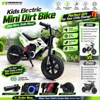 Kids EV Dirt Bike Durable Safe Riding Bike Training Wheels