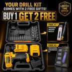 29-in-1 Cordless Drill Kit with 2 Free Gifts