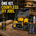 29-in-1 Cordless Drill Kit with 2 Free Gifts