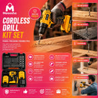 Buy 1 Get 1 Free | Drill Machine + Screw Driver Kit