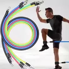 11-Piece Resistance Band Set for Powerful Full-Body Workouts Anywhere