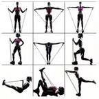 11-Piece Resistance Band Set for Powerful Full-Body Workouts Anywhere
