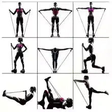 11-Piece Resistance Band Set for Powerful Full-Body Workouts Anywhere