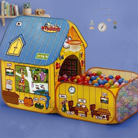 Kids Houses Wisdom Yellow Pop Up Play Tent Indoor Outdoor Fun